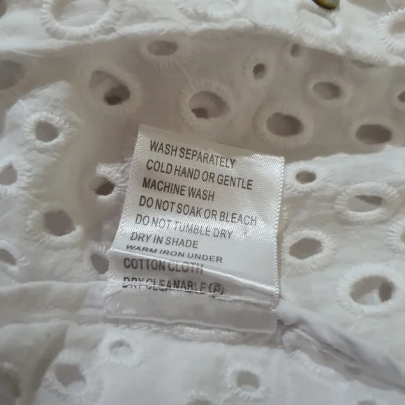 Sussan White Broderie Anglaise Shirt - Picture 7 of 7